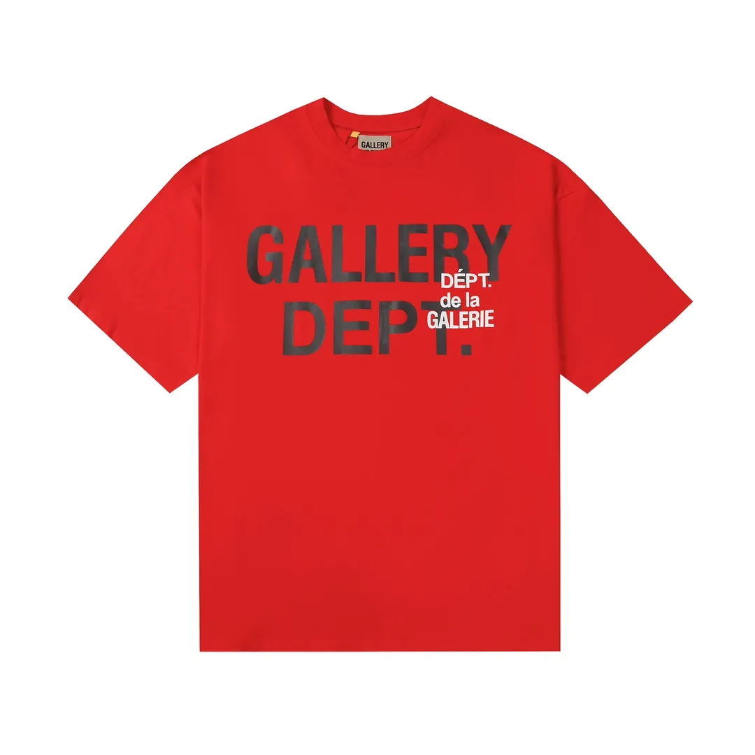 GALLERY.DEPT Summer new short-sleeved style No.: D3139#P106 Color: Black Red White Size: S M L XL